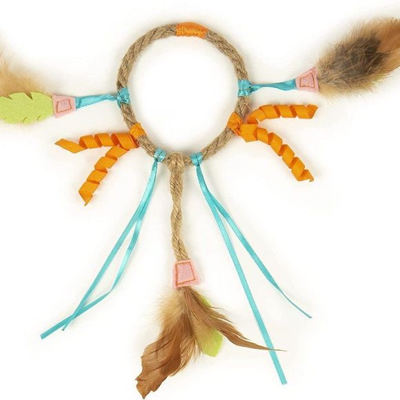 SmartyKat Dream Dangler 2-in-1 Hanging Feather Cat Toy - Picture 1 of 4
